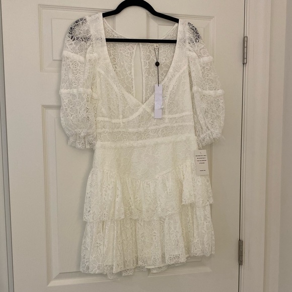 For Love And Lemons Dresses & Skirts - NWT For Love & Lemons lace mini dress